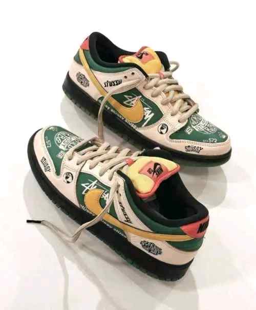 Nikkee Sb Dunk Stussy Speedway