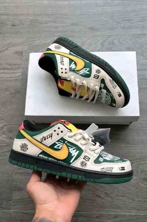 Nikkee Sb Dunk Stussy Speedway