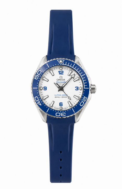 Omegga Seamaster Planet Ocean 6000M Ultra Deep Blue Silicon White Dial