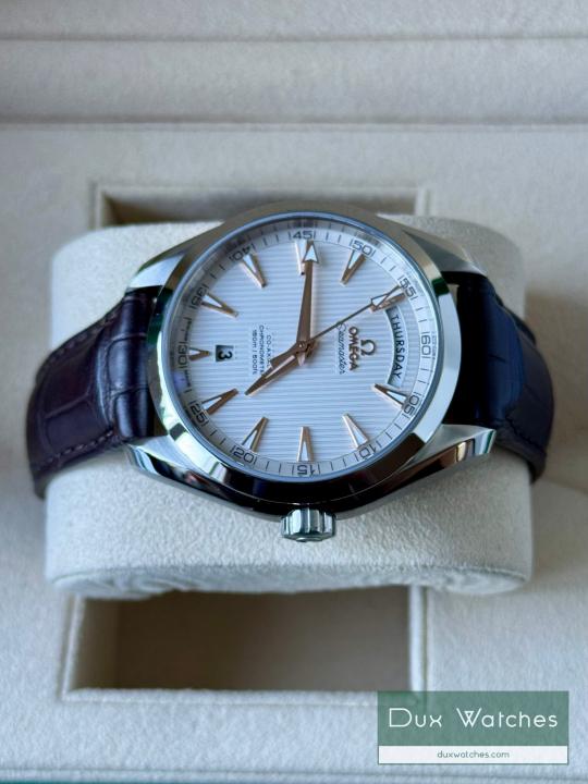 Omegga Seamaster Japan Black Leather Strap