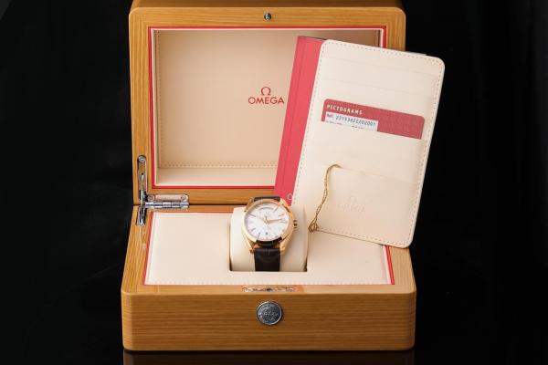 Omegga Seamaster Japan Black Leather Strap