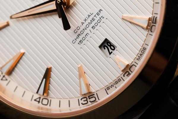 Omegga Seamaster Japan Black Leather Strap