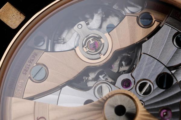 Omegga Seamaster Japan Black Leather Strap