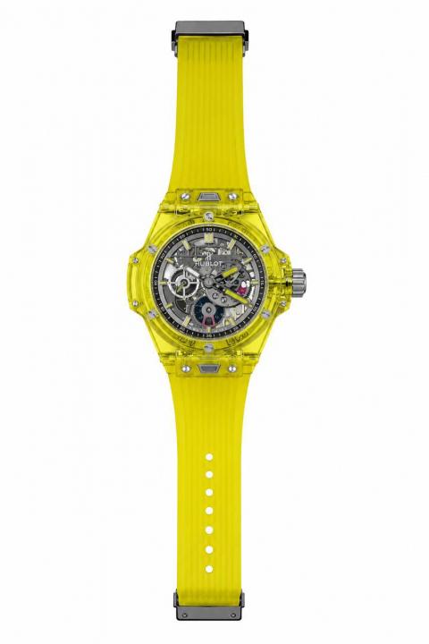 Hublot Big Bang Tourbillon Automatic Yellow Neon Saxem