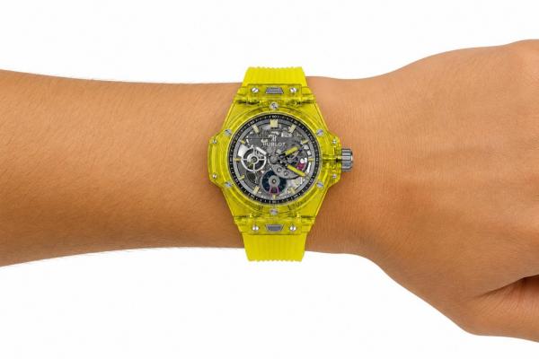 Hublot Big Bang Tourbillon Automatic Yellow Neon Saxem