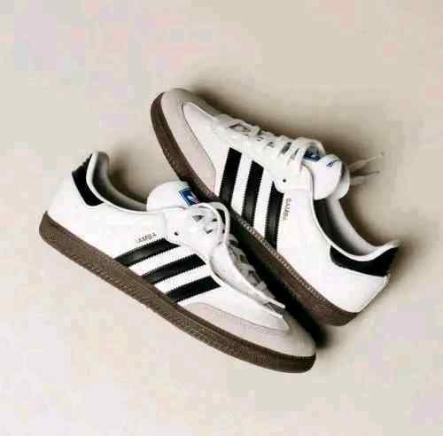 adidaass samba white black fix