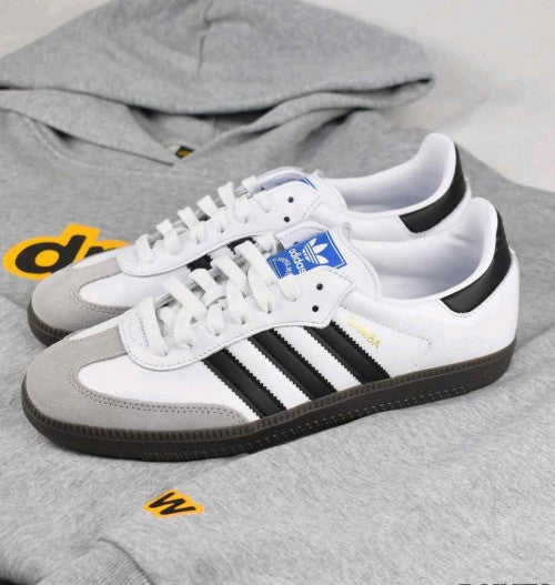 adidaass samba white black fix