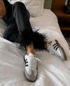 adidaass samba white black for her fix