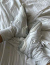 Neww Balancee 550 White Grey for her FIX