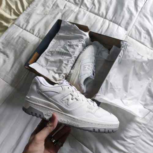 Neww Balancee 550 White Grey for her FIX