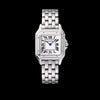 cartie er santos ladie 36 mm silver white 641