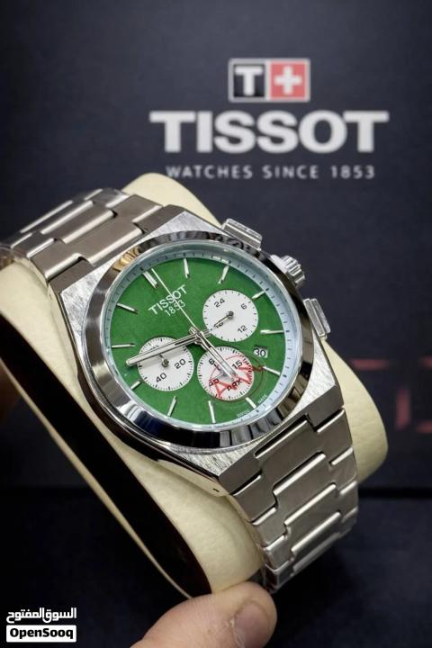 Tissort Prx 1853 Chronograph Silver Green