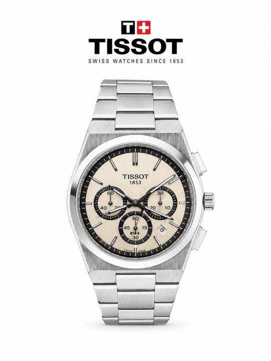 Tissort Prx 1853 Chronograph Silver