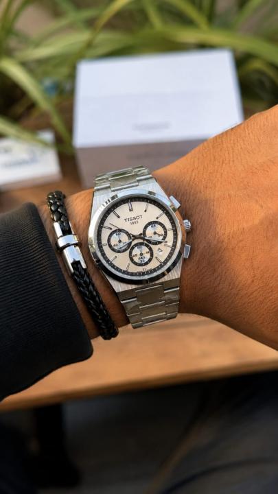 Tissort Prx 1853 Chronograph Silver
