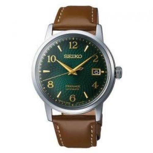 Seiko Presage Tan Green