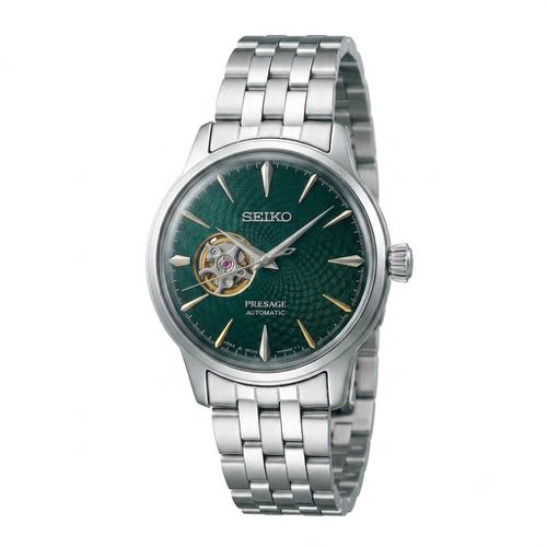 Seiko Presage Tourbillion Silver Green