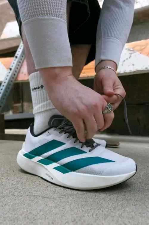 Adidaass Adizero EVO SL White Pure Teal