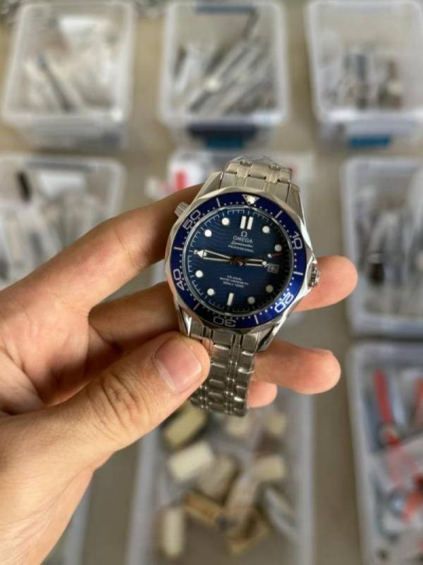 Omeg Seamaster Automatic Open Heart Premium