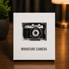 MINATURE CAMERA BLACK NO RETURN