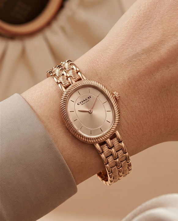 Coacc_h Harlow Rose Gold Pink