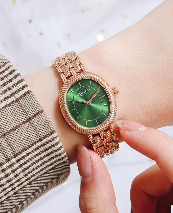 Coacc_h Harlow Rose Gold Green