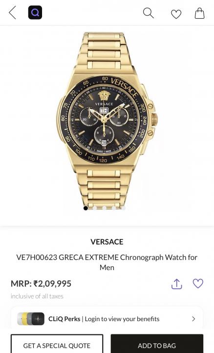 Versace Greca Chronograph (All working)