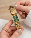 Guess Sasha Trend Gold-Green