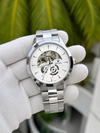 Rollex Automatic Silver White Dial AT415