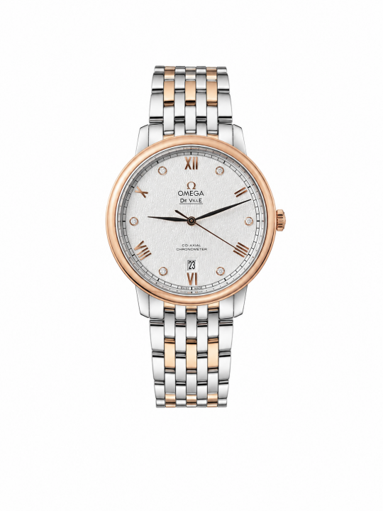 Omegga De Ville Prestige Co-Axial Chronometer Two Tone