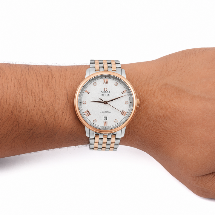 Omegga De Ville Prestige Co-Axial Chronometer Two Tone