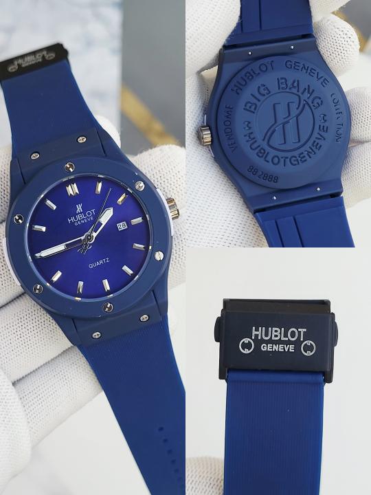 Hublot Classic Fusion Silicon Belt Full Blue 156