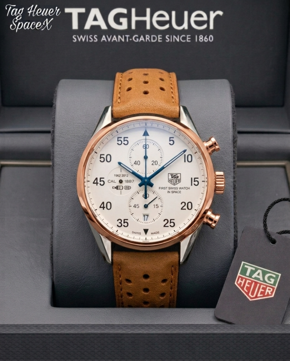 Tag Heuee_r Carrera Calibre 16 Chronograph Brown-Copper
