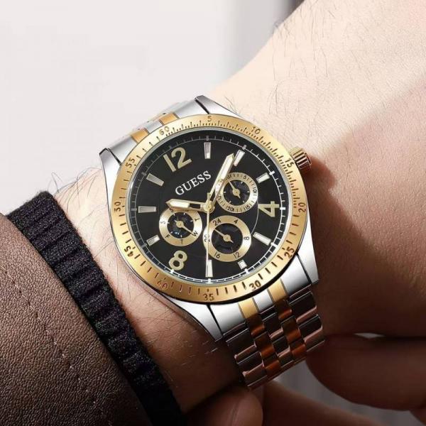 Guess Chronograph (All Working) Stainless Steel