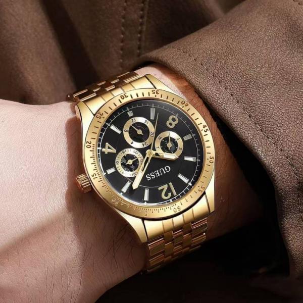 Guess Chronograph (All Working) Stainless Steel