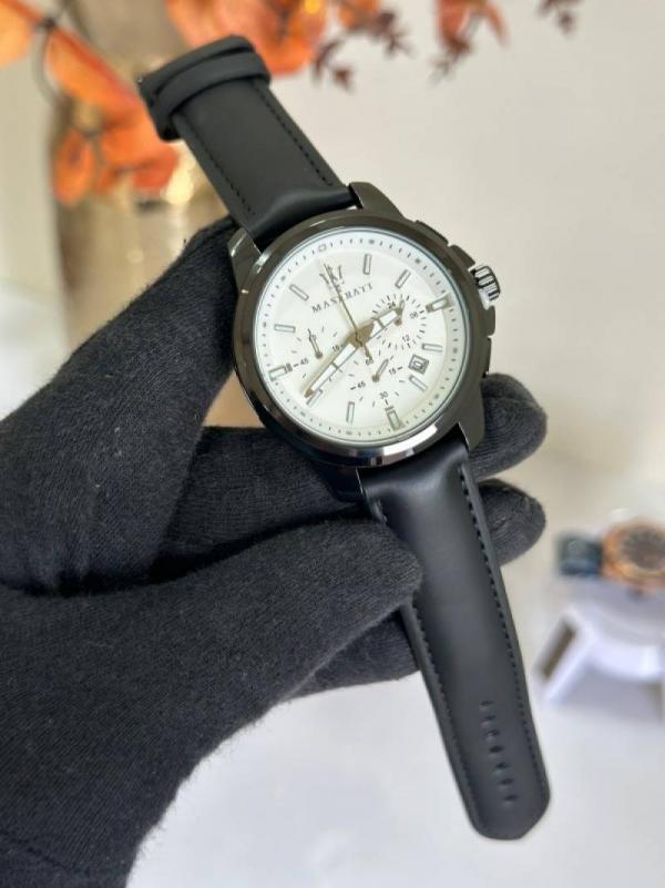 Maserati Chronograph 1st Quality AAA Black White