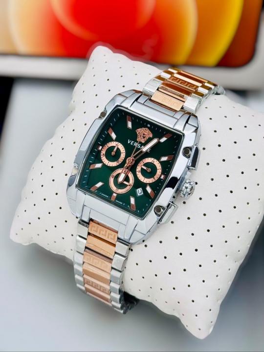 VERSAC CE DOMINUS SQUARE CHRONOGRAPH WORKING 961