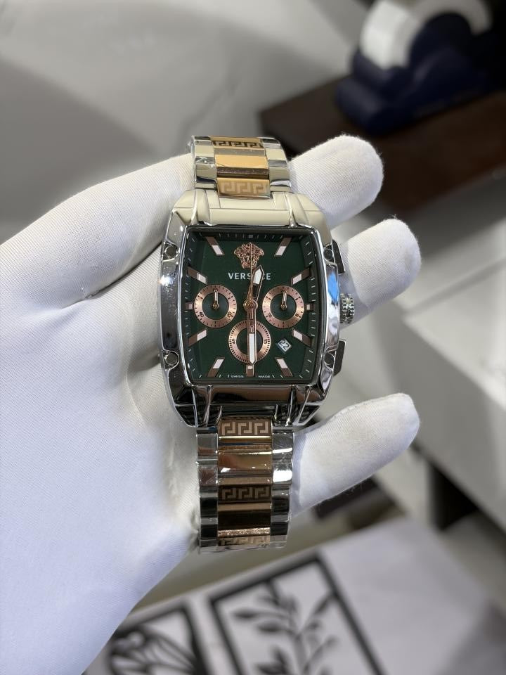 VERSAC CE DOMINUS SQUARE CHRONOGRAPH WORKING 961