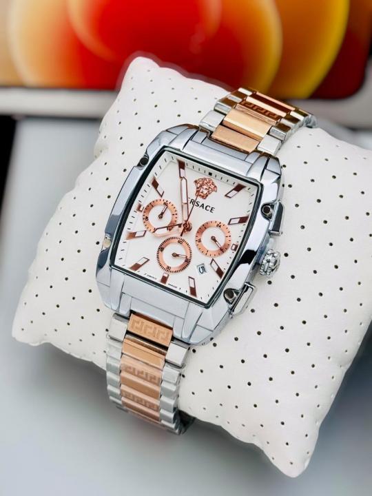 VERSAC CE DOMINUS SQUARE CHRONOGRAPH WORKING 963