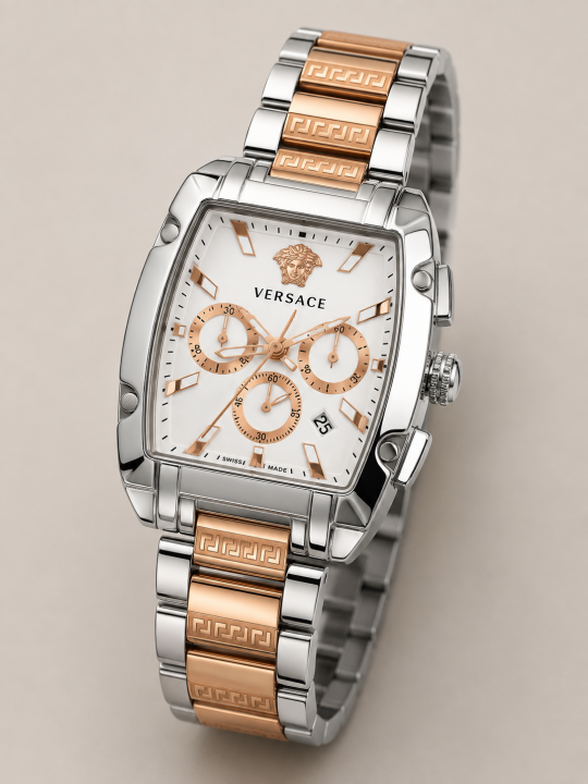 VERSAC CE DOMINUS SQUARE CHRONOGRAPH WORKING 963