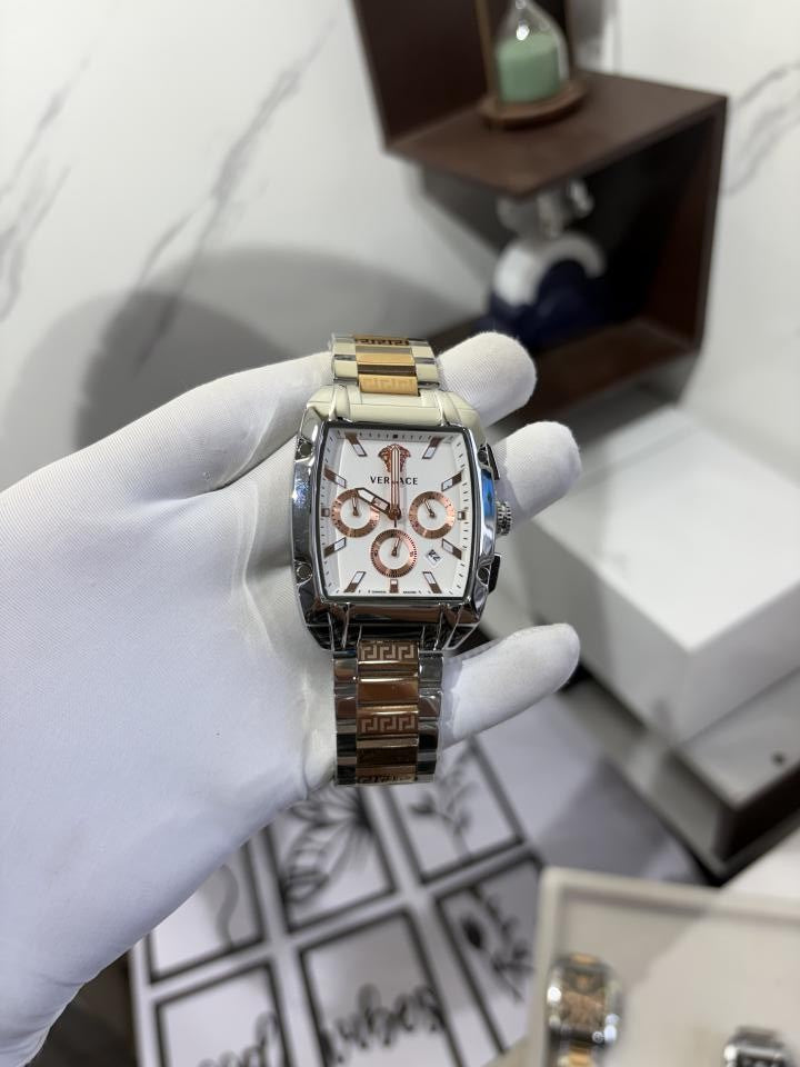 VERSAC CE DOMINUS SQUARE CHRONOGRAPH WORKING 963