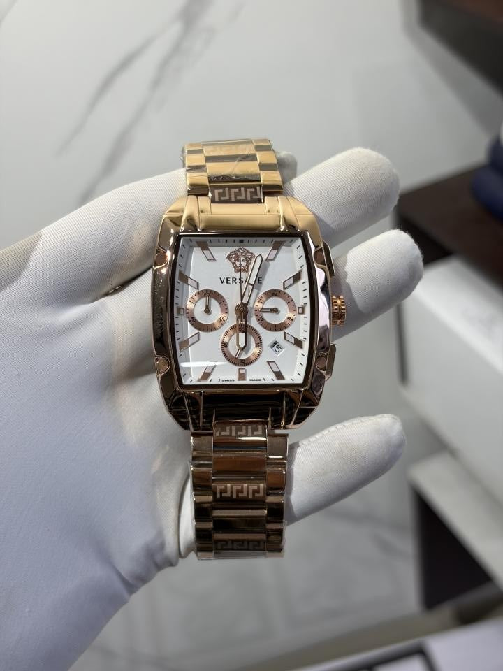 VERSAC CE DOMINUS SQUARE CHRONOGRAPH WORKING 964