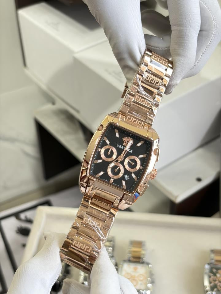 VERSAC CE DOMINUS SQUARE CHRONOGRAPH WORKING 967