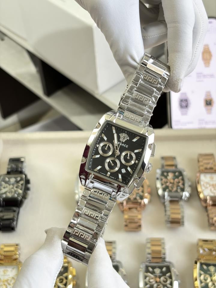 VERSAC CE DOMINUS SQUARE CHRONOGRAPH WORKING 968