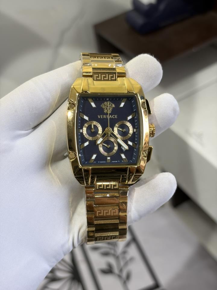 VERSAC CE DOMINUS SQUARE CHRONOGRAPH WORKING 969
