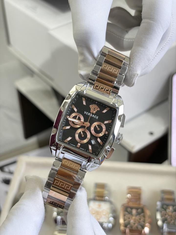 VERSAC CE DOMINUS SQUARE CHRONOGRAPH WORKING 970