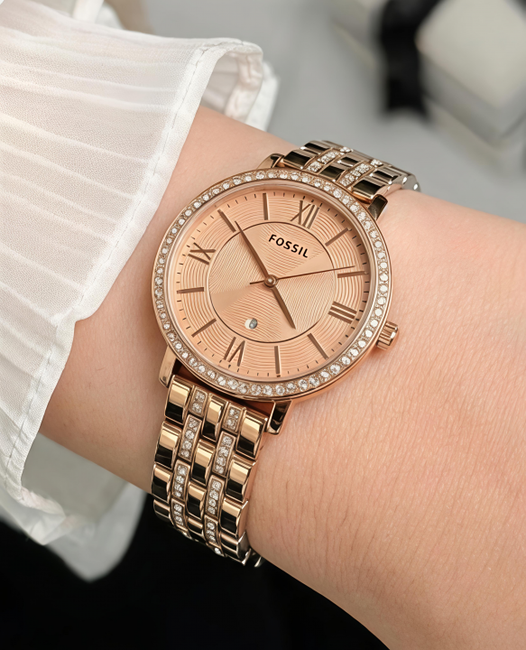 Fossii_l Jacqueline Rose Gold Pink