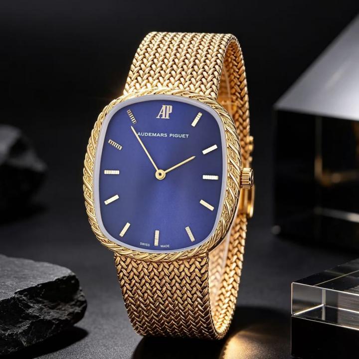 Audemarr_s piguet gold blue
