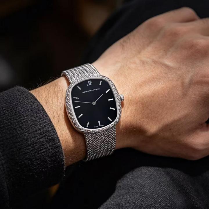Audemarr_s piguet silver black