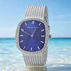 Audemarr_s piguet silver blue