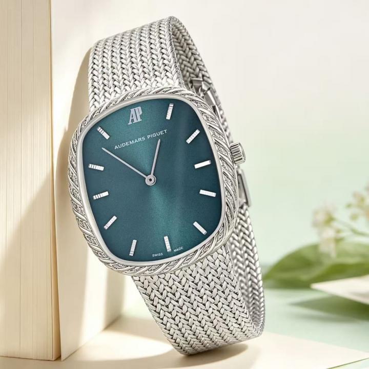 Audemarr_s piguet silver green